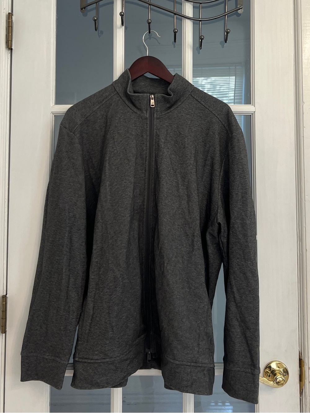 RAFFI Men’s Dark Gray Full Zip Jacket Size XL